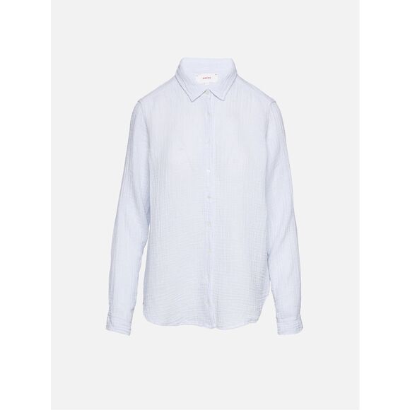 XIRENA Scout Gauze Button Down Shirt Size large White $198 - Picture 8 of 10